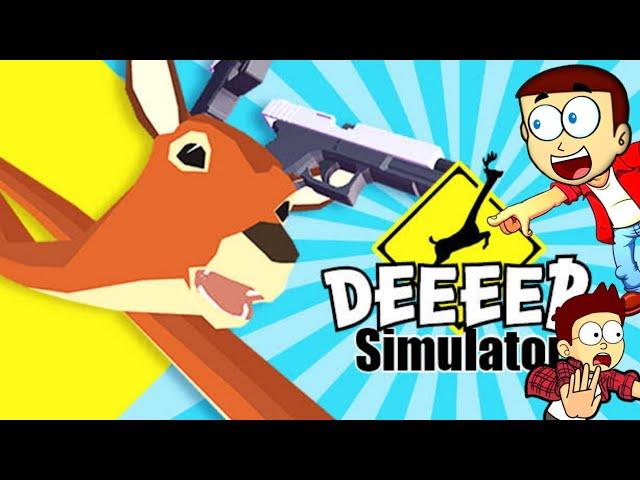 Deer is SuperAnimal ?? Deer Simulator | Shiva and Kanzo Gameplay