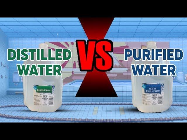 Distilled vs Purified Water... Which one is the best for our health?