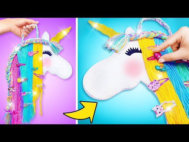 La magie de la licorne pour les fournitures scolaires DIY Stylo, Organisateur, Boîte cadeau 