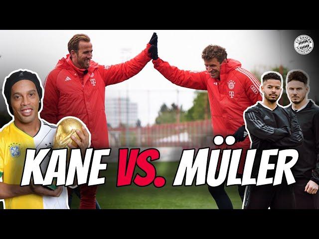 Kane vs. Müller | Copy the Penalty Challenge ft. Ronaldinho, Dennis Schröder, Del Piero & more!