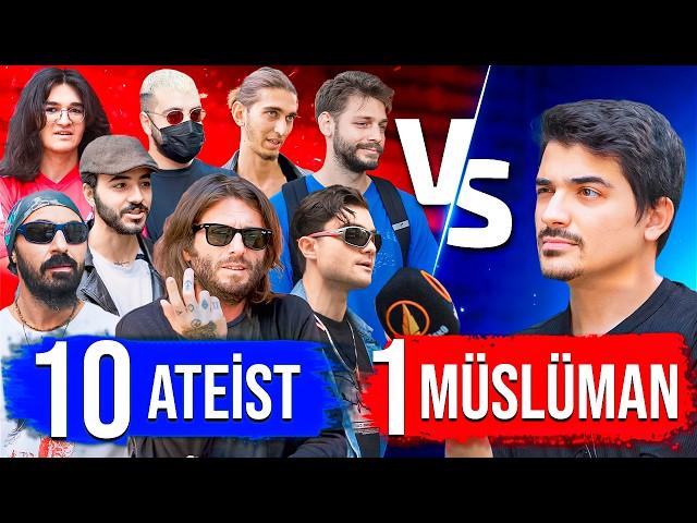 10 Ateist vs 1 Müslüman! Kaçı İman Etti? (Ateist, Deist, Agnostik, Şamanist...) - Sözler Köşkü