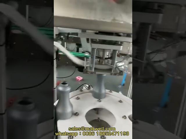 Automatic small neck bottle mouth aluminum foil sealing cutting machine