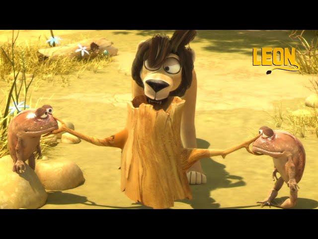 The King Of Laughter | Leon the Lion | 120' Compilation | Crazy animals