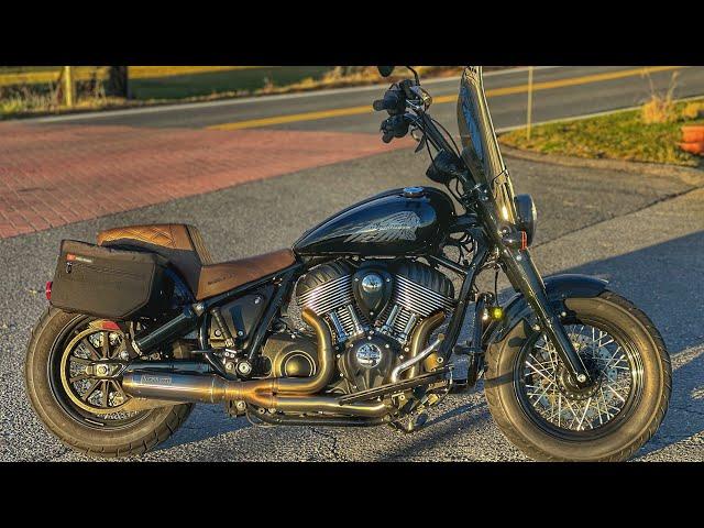 2022 Indian Chief Bobber - 12,500 Mile Review - Upgrades