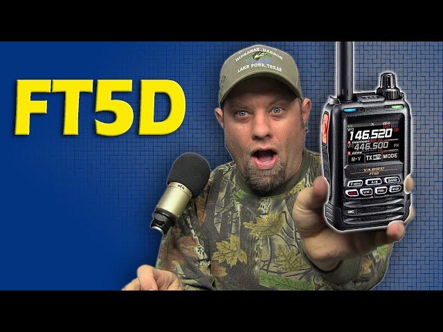 Yaesu FT5DR Ham Radio Handheld Unboxing | Yaesu System Fusion HT