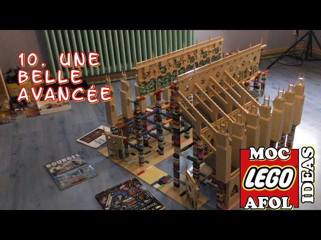 10  une belle avancée -  cathédrale de BOURGES LEGO