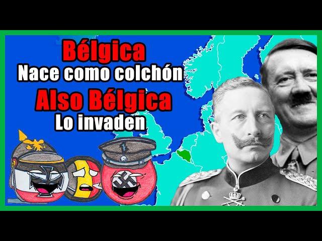 ¿Por qué Bélgica fue PISOTEADA en ambas guerras mundiales por Alemania? -  El Mapa de Sebas