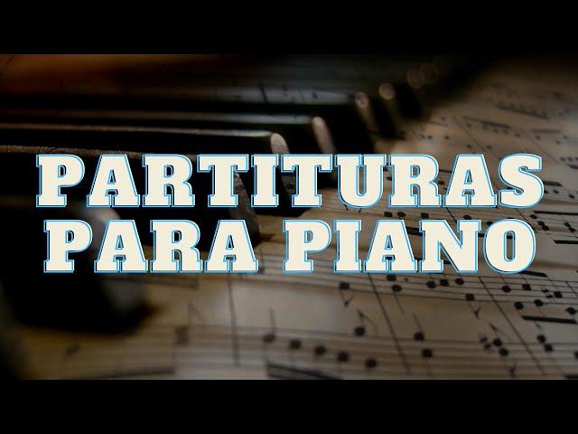 Partituras para piano en PDF | Descarga gratis