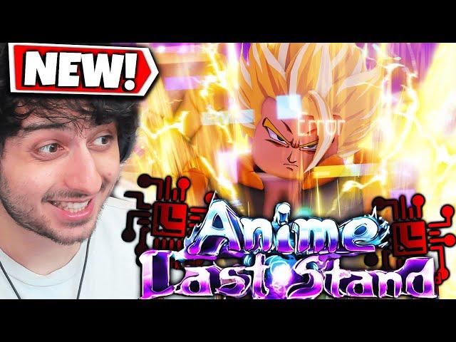 Getting 0.03% Super Gogeta in Roblox Anime Last Stand!