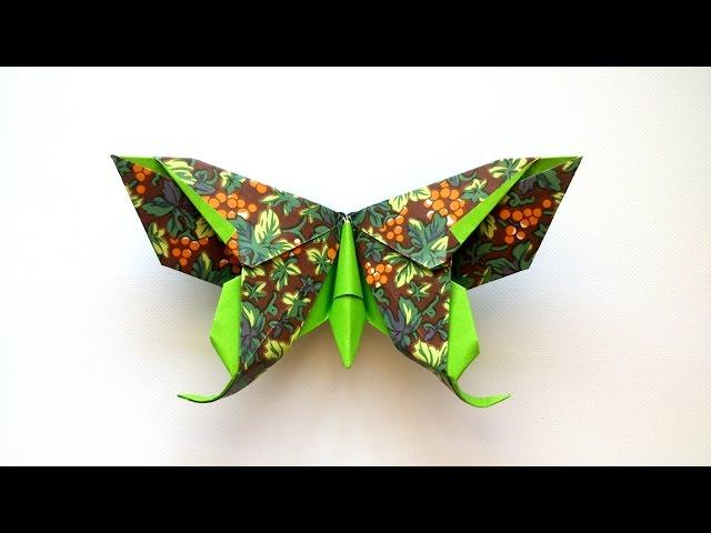 How to make an Origami Butterfly  (Michael G. LaFosse)