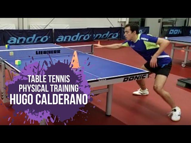 Table tennis physical training with Hugo Calderano - Part I