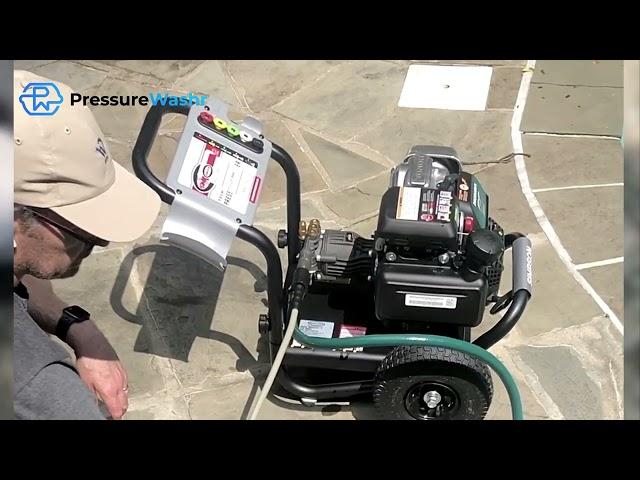 SIMPSON Cleaning MSH3125 MegaShot  3200 PSI Gas Pressure Washer Review | Pressurewashr.com