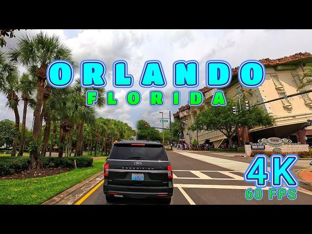 International Drive in Orlando, Florida USA 4K-UHD