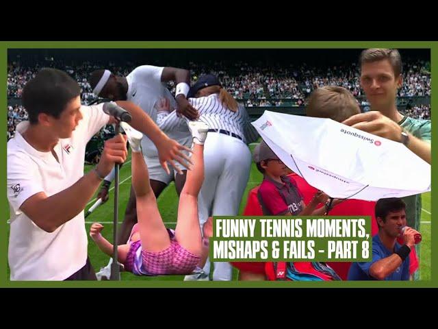 Tennis Mishaps, Fails & Funny Moments | Part 08