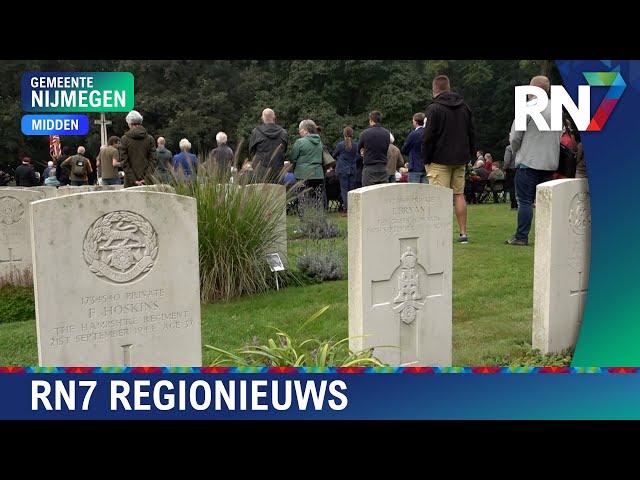 Grote herdenking Jonkerbos voor 1600 omgekomen soldaten  ||  RN7 REGIONIEUWS