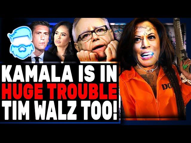 Kamala Harris BUSTED By BOMBSHELL Whistleblower & Now Tim Walz Under Investigation As CNN PANICS!