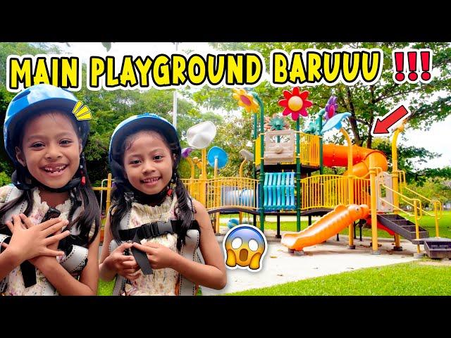 ALUNA DAN AMANDA MENEMUKAN PLAYGROUND BARU YANG TERSEMBUNYI!!