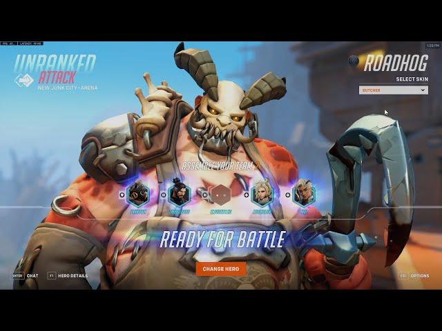 Overwatch 2 (One Hour) Gameplay No Commentary (1080p 60fps)