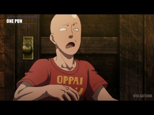 Saitama sneeze kills zombieman - One Punch Man