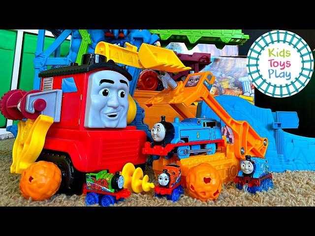 Thomas & Friends™ Super Cruiser and Cave Collapse | Our Longest Track Ever!