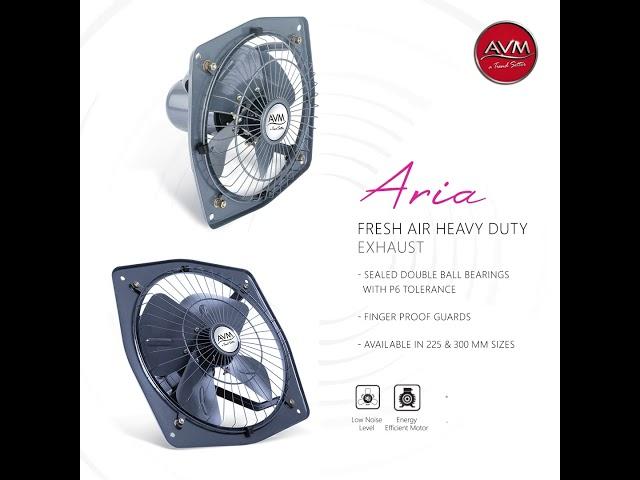 Meet Aria, your reliable solution for Fresh Air Heavy-Duty Exhaust. #fans  #heavyduty #exhaustfan
