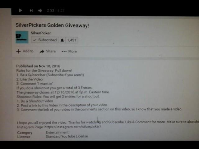 My shout out for SilverPicker!