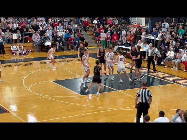 Bloomfield's Ashton Pace with a bucket in OT