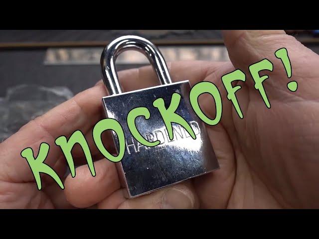 (1488) Shield Security Padlock (HORRIBLE American Knockoff)