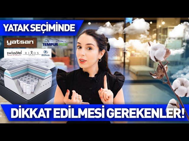 Bu videoyu izlemeden yatak satın almayın 