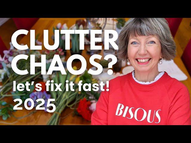 Do THIS to Stop Clutter Overwhelm! Messy to Minimalist Home 2025