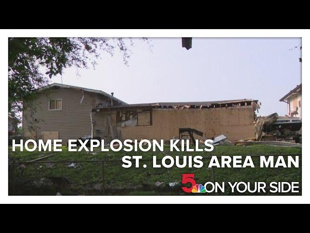 Home explosion kills St. Louis area man, rattles neighborhood