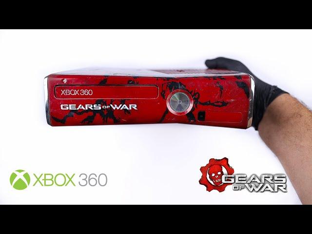 Restoring the Limited-Edition Xbox 360 (Gears of War 3) Console, Red Ring of Death - ASMR