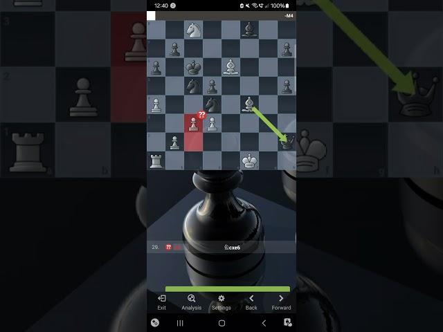 I used the ICBM opening in chess to win! (credit to fischy chess)