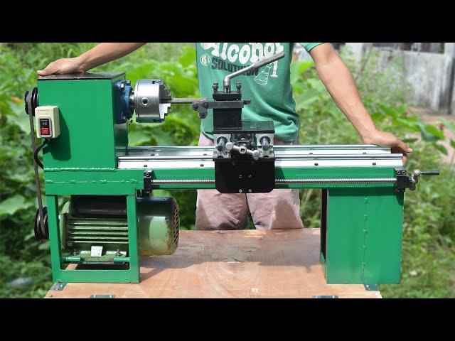 Homemade Lathe Machine