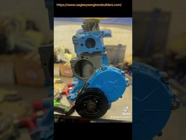 Reviving, old School engine. #Ford￼ #f100only #buildnotbought #automobile #classic #eagleeyeengines