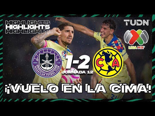 Resumen y goles | Mazatlán 1-2 América | AP2023-J12 | Liga Mx | TUDN