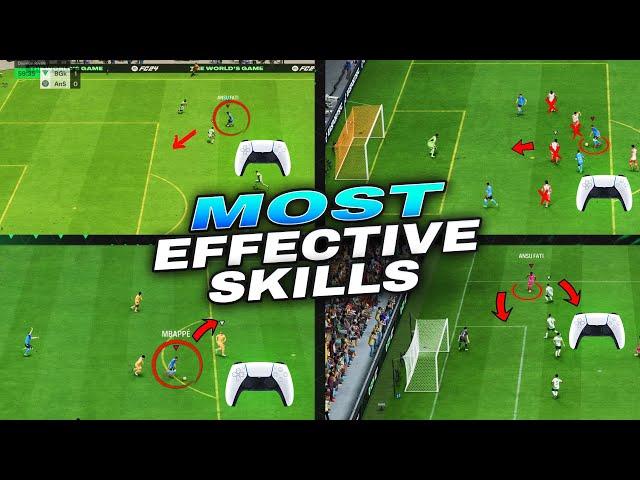 Most Effective Skills Tutorial - Best Moves to Use in FC 24 & Become Elite Division Players