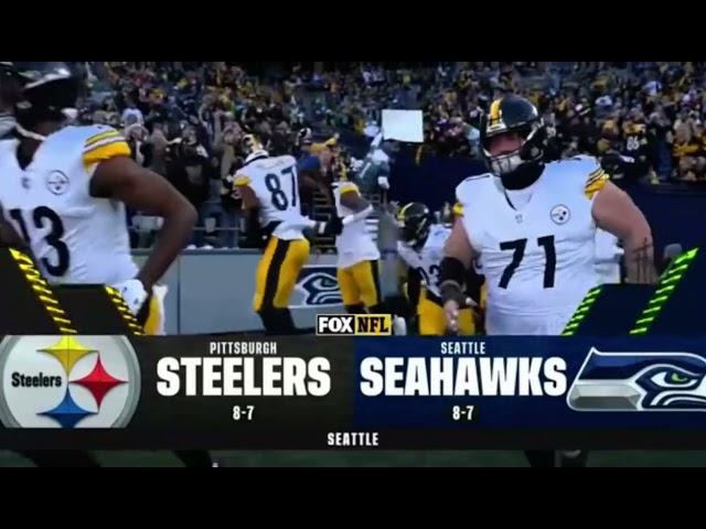 FOX Sports|NFL on FOX intro Steelers at Seahawks