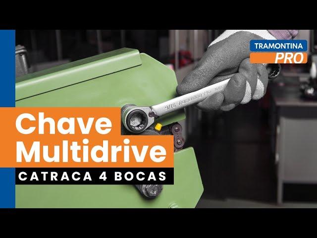 Chave de Aperto com Catraca Multidrive | Tramontina PRO