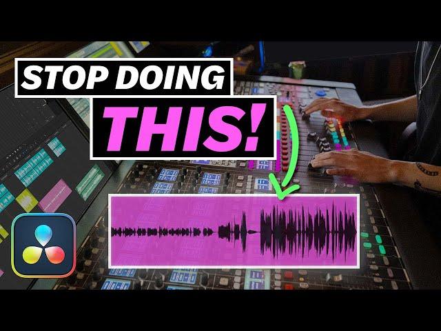 The Loudness Secret to Mixing YouTube Videos with DaVinci Resolve