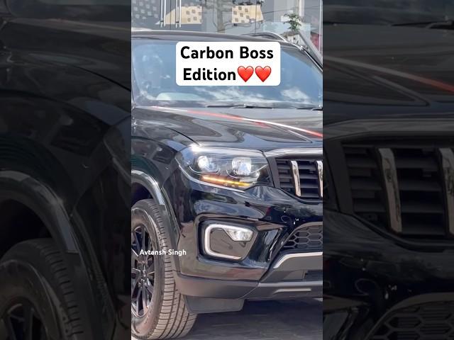 2025 Scorpio Carbon Boss Edition️️#thar #viralvideo #trending #scorpio #mahindra #luxury #xuv700