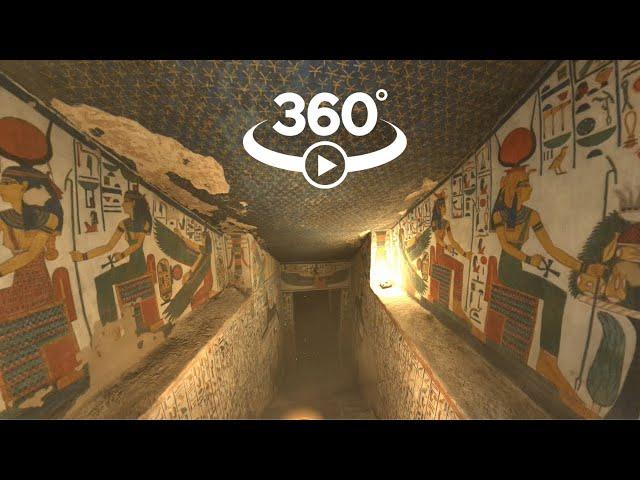 360° Ancient Egypt Nefertari Pyramid Tomb | Journey into afterlife | VR Gameplay | Free Game