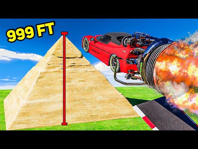 Testing cars vs Wonders of the World in GTA 5