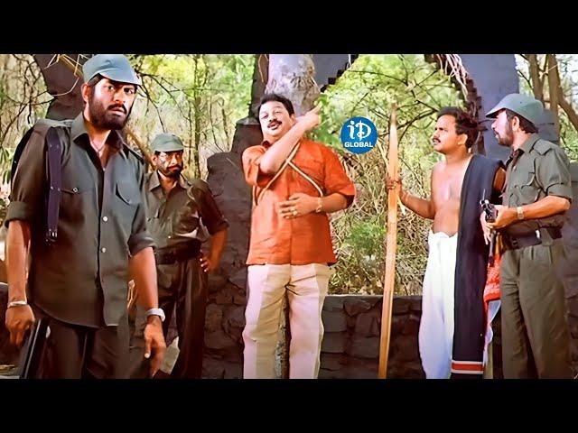 Jagapathi babu & Dharmavarapu Subramanyam Ultimate Comedy Scene   Venu madhav, Krishna Bhagawan