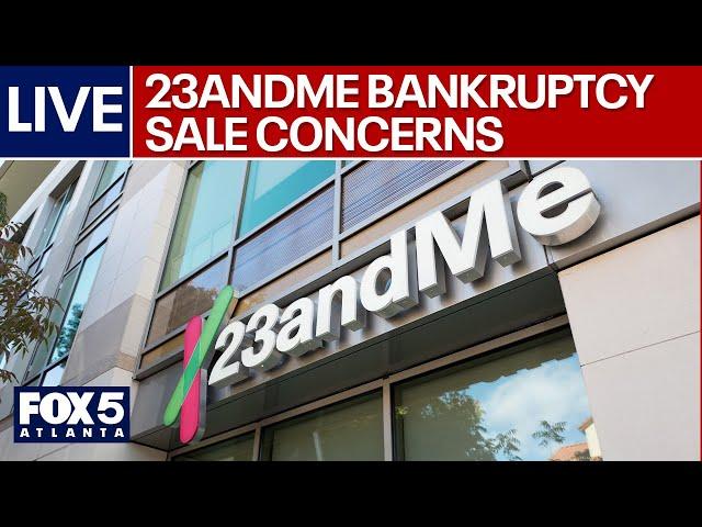 WATCH LIVE: National security and privacy concerns on 23andMe bankruptcy sale | FOX 5 News
