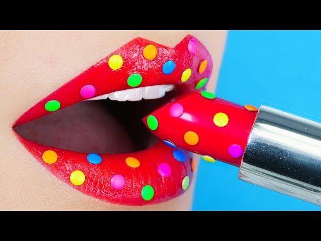 DIY Edible Makeup Pranks! DIY Makeup Tutorial with 10 Funny Pranks and Life Hacks