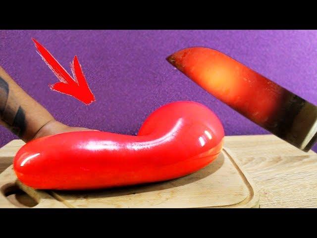 EXPERIMENT Glowing 1000 degree KNIFE VS Floral Foam, Squishy, Tide Pods and More!