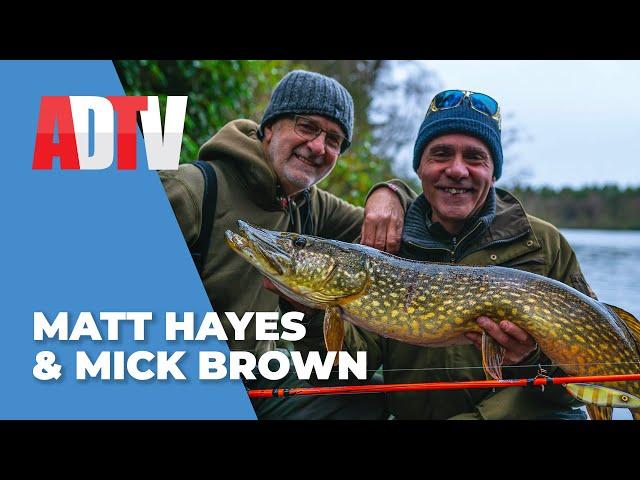 MATT HAYES and MICK BROWN with Angling Direct - PIKE FISHING