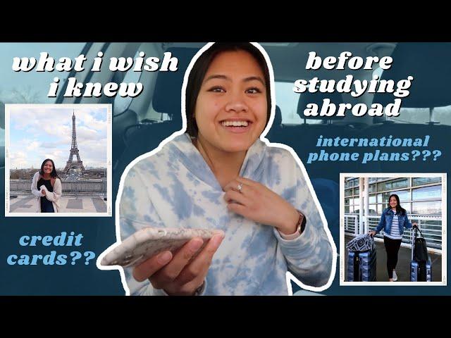 study abroad tips that you NEED to know before leaving || CIEE Paris