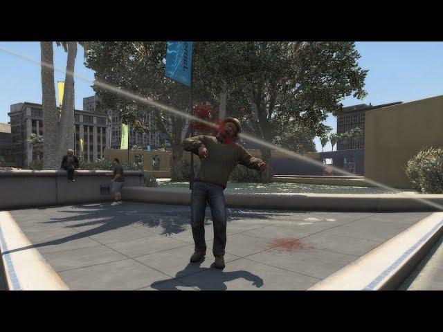 GTA 5 Epic Brutal Kill #1 (BULLETCAM | SLOW MOTION | RAGDOLL SHOWCASE)